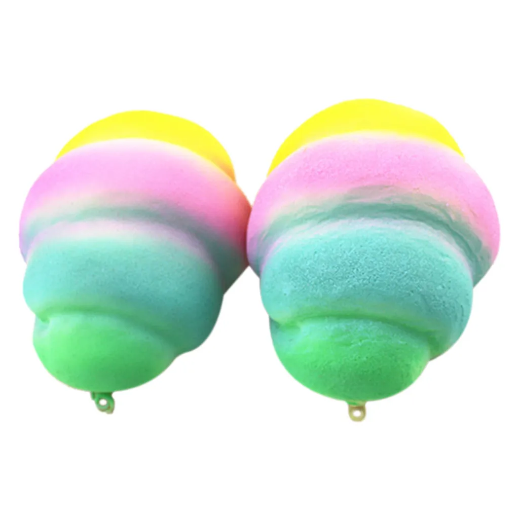 Игрушки для отдыха squishy красочный хлеб ароматизированные медленно