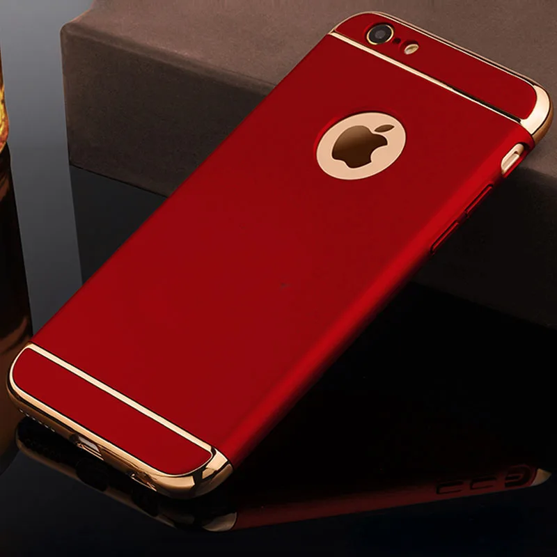 Роскошные оригинальные черные чехлы для телефонов задняя крышка чехол iphone 7 Plus