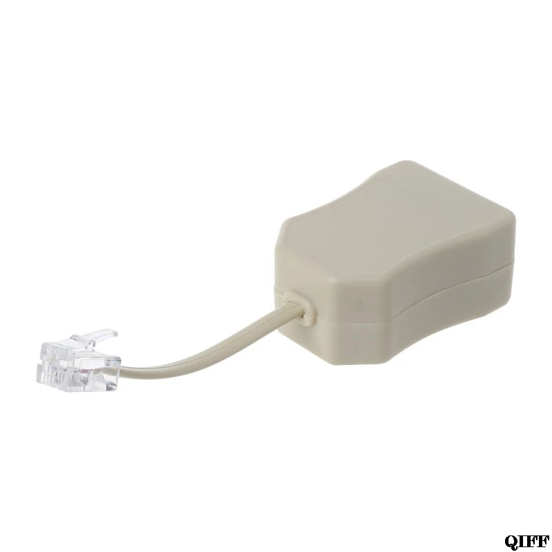 Drop Ship&ampWholesale Portable ADSL Modem Telephone Phone Fax In-Line Splitter Filter Network 1PC APR28 |