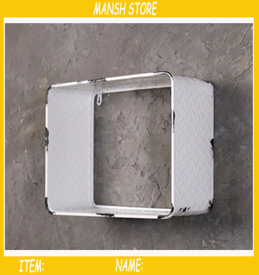 Винтажный Железный держатель винтажная Ретро стойка для книг цветов артефактов