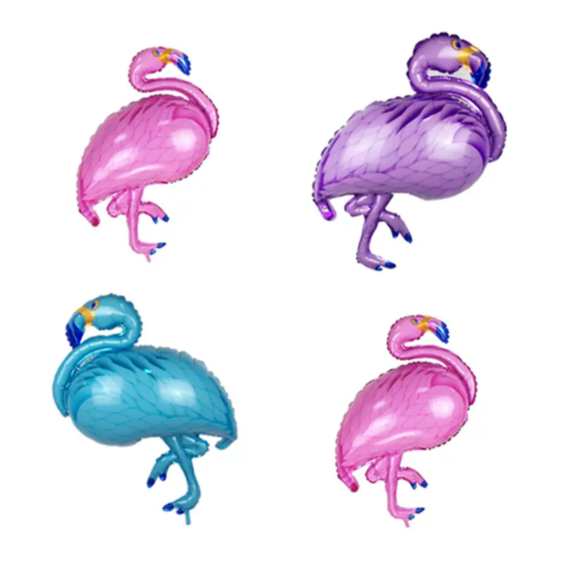 HDBFH Новый трехмерный алюминиевый шар с картинкой фламинго для праздника, свадьбы, декорации оптом.