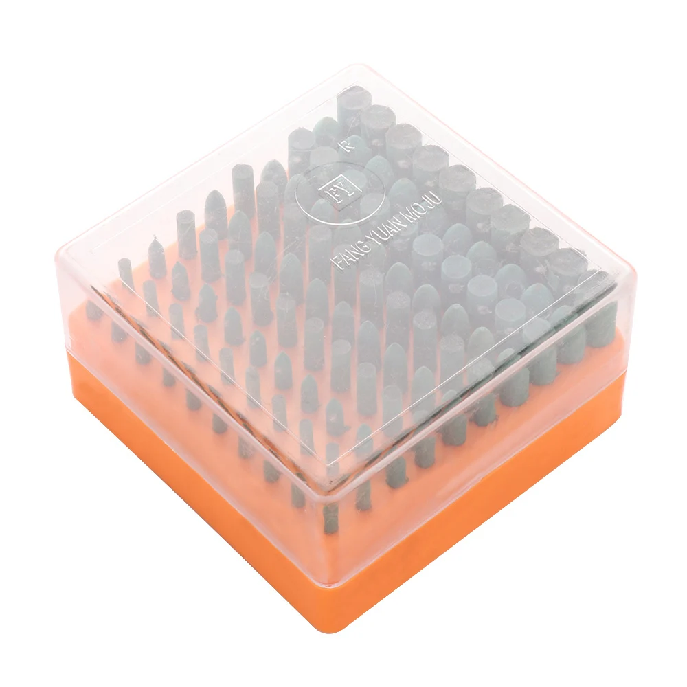 100 шт. абразивные камни для полировки металлических шлифовальных головок