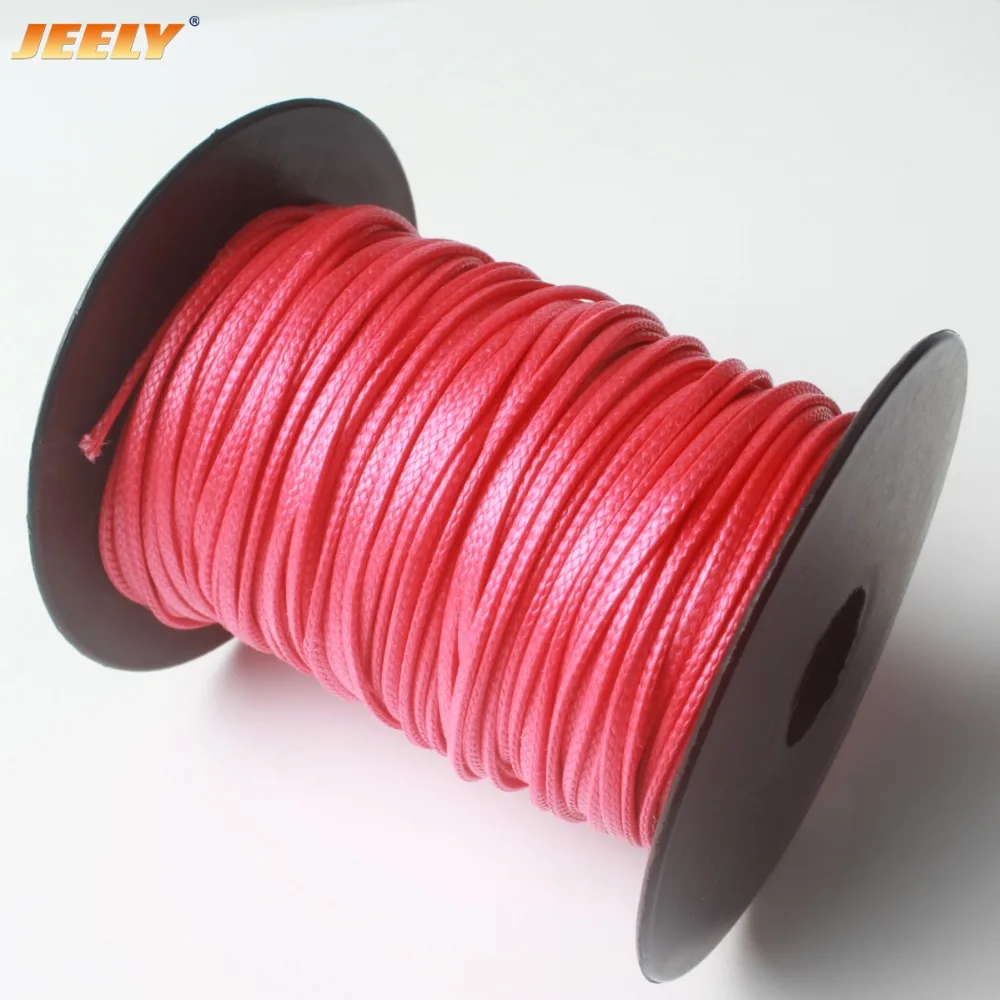 JEELY 50 м 1 2 мм 352lbs 4 нити Плетеный рыболовный трос СВМПЭ лебедка веревка|winch rope|uhmwpe