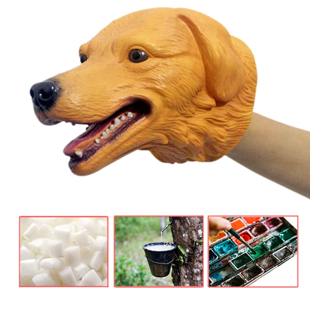 Животное ручная марионетка младенческой Дети ручной Кукольный Большой рот