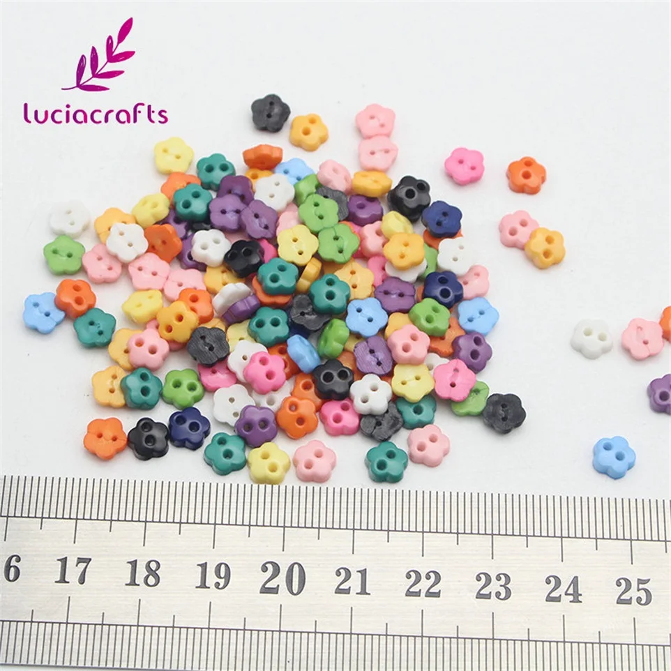 Lucia crafts 100 шт мульти-формы 2 отверстия пуговицы из полимерной глины для скрапбукинга одежда Декоративная Кнопка DIY Швейные аксессуары E0405