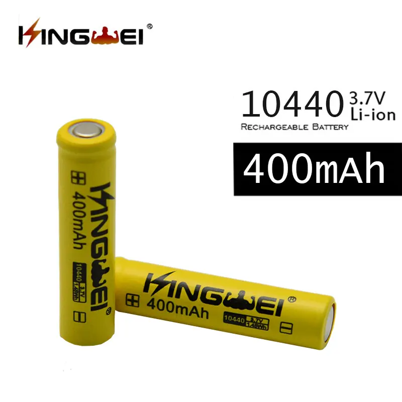 

Оригинальный литий-ионный аккумулятор KingWei 10440, 3,7 в, 400 мАч, 10 шт.