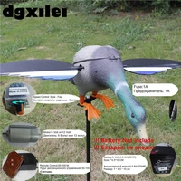wholesale retail mallard duck 6v 12v remote control hunting duck decoy hunt duck hunting goods with magnet spinning wings