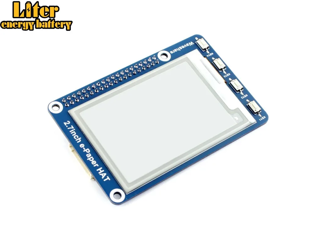 Waveshare 2 7 'электронная бумага 264x176 дюймовый E-Ink дисплей шляпа для Raspberry Pi 2B/3B/Zero W
