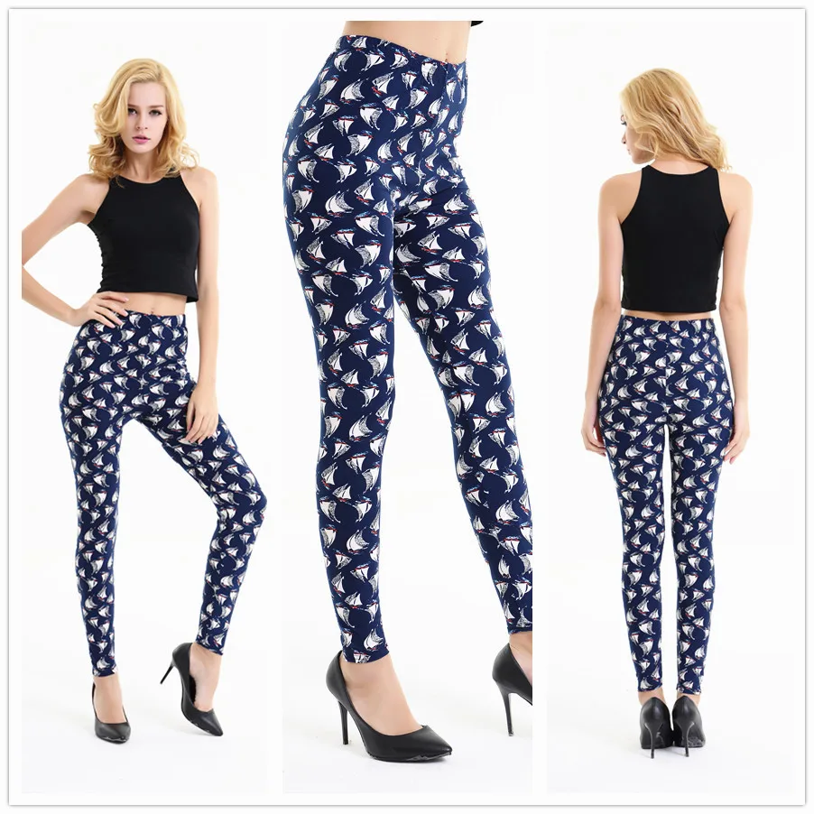 Тонкий женские бесшовные Легинсы Galaxy принтом повседневные леггинсы для фитнеса