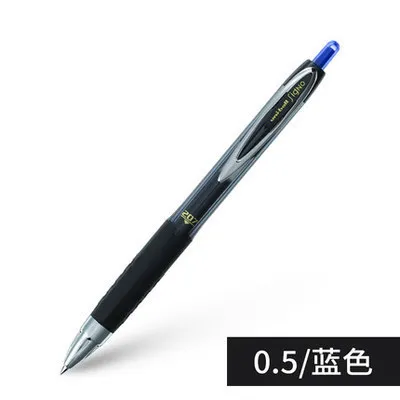 Blue 1 шт UNI Uni-Ball UMN-207 Signo 207 Выдвижная гелевая чернильная Ручка-роллер 0,5 мм японский черный цвет - Цвет: Blue