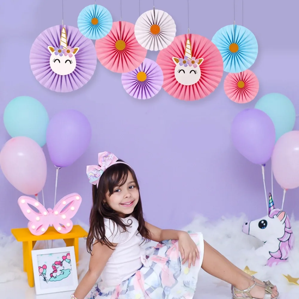 Единорог вечерние украшения единорог с днем рождения баннер для вечеринки в