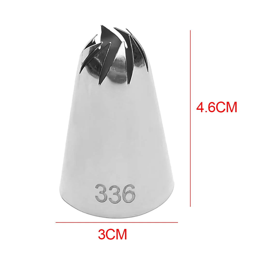 Большой размер инструмент для украшения торта из нержавеющей стали глазурь