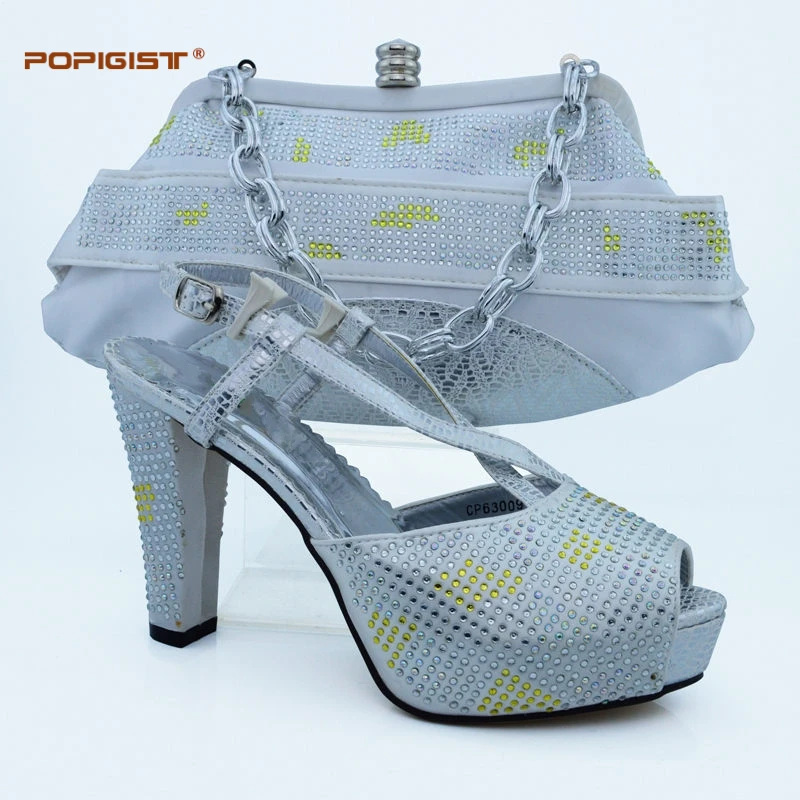 Свадебный комплект из туфель и сумочки персикового цвета итальянский свадебные