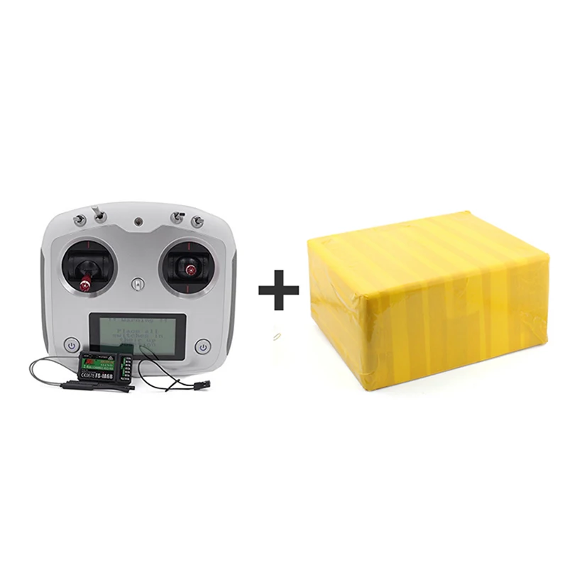 

Flysky FS-iA6B 6CH RX Receiver Throttle Mode DIY Remote Control Drone+ FS-i6S 2.4G 10CH AFHDS Touch Screen Transmitter