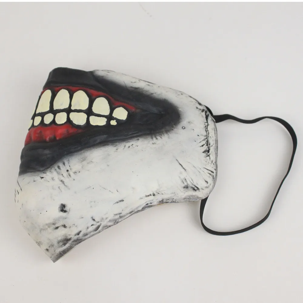 Kaneki Ken маски для лица аниме Токийский Гуль Маскарадная маска популярная 2 канеки