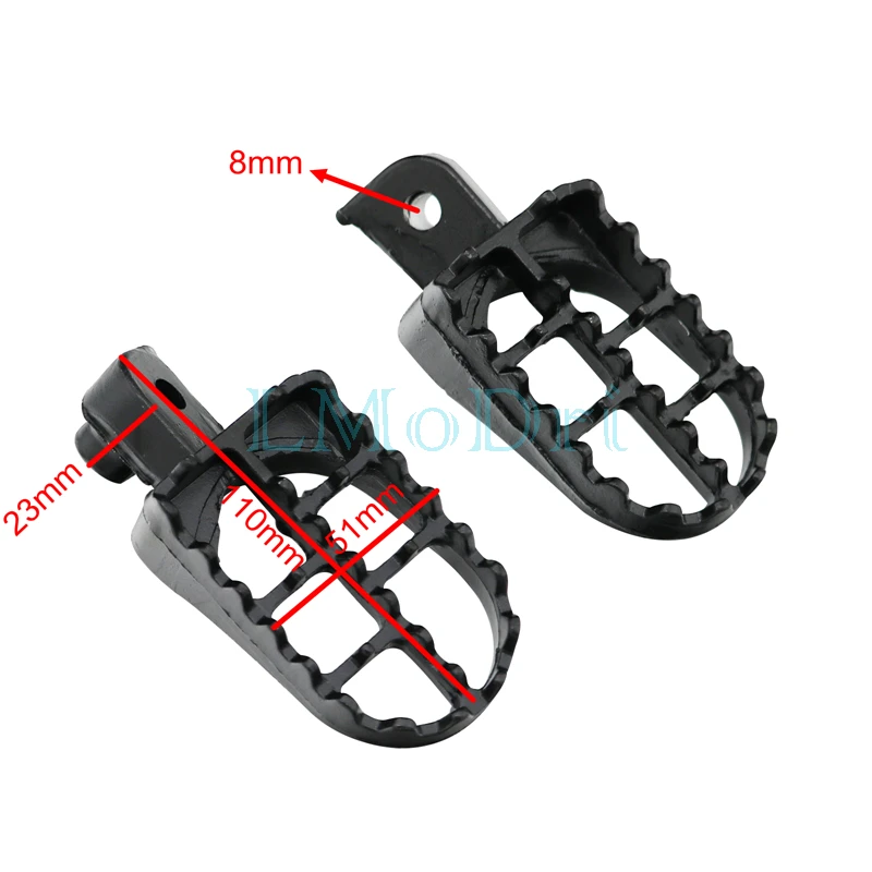 Подножки LMoDri для мотоцикла Honda XR50R CRF50 CRF70 CRF80 CRF100F|Подставки под ноги| |