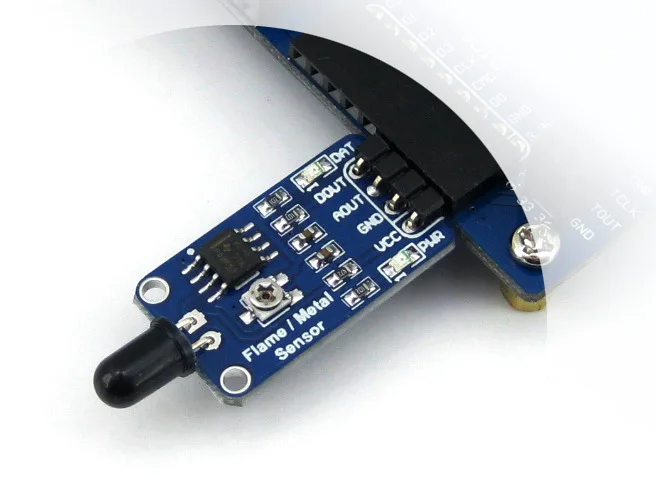 

Fire Flame Sensor Module IR Infrared Flame Detection Sensor Module Flame for STM32 Raspberry pi