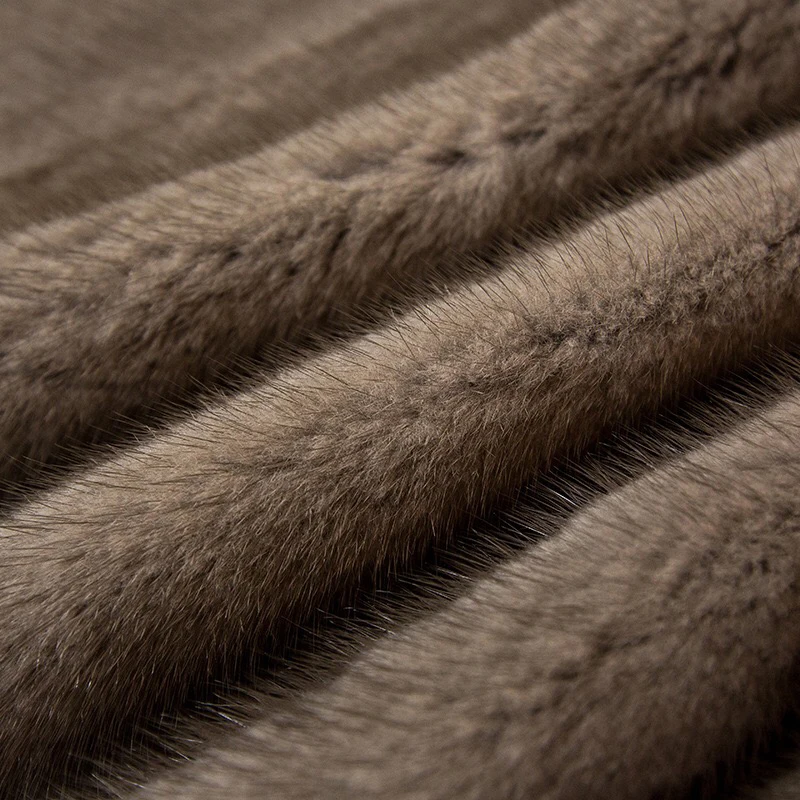 2021 бренд класса люкс для женщин натуральная норковая Меховая куртка длинная