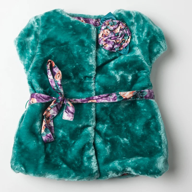 Осенне-зимний жилет для девочек 2018 теплые хлопковые жилеты пальто верхняя одежда