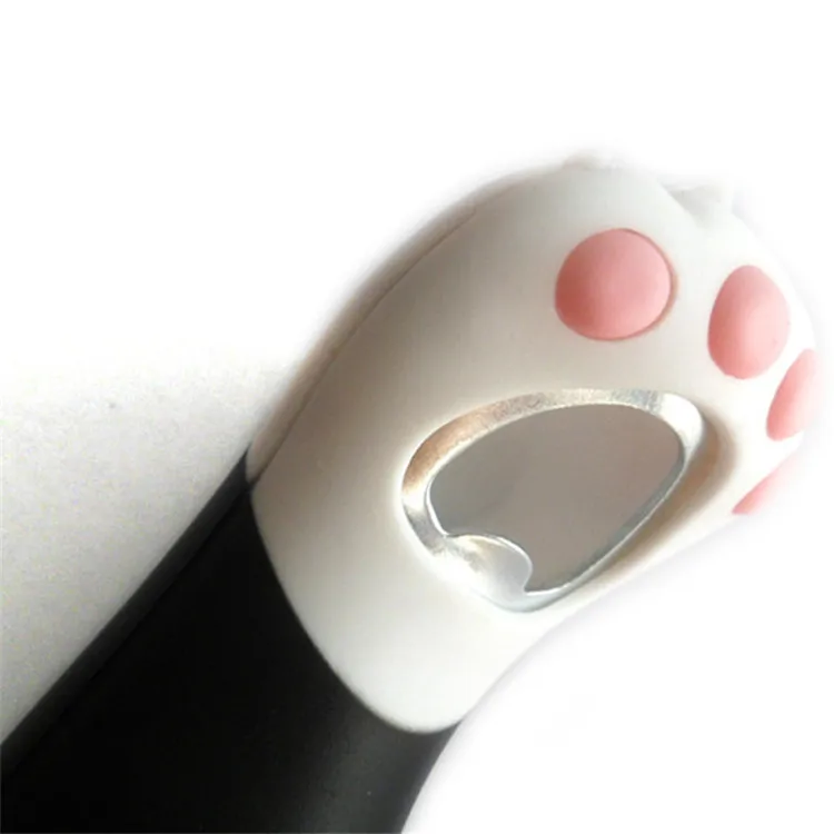 Hot10pcs Creative cute cat paw opener cartoon hand personalized beer bottle kitchen gadget | Дом и сад
