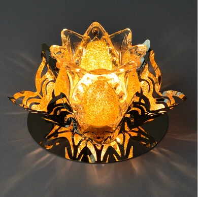 Цветочный кристаллический светодиодный светильник Colorpai 5 Вт освещение для