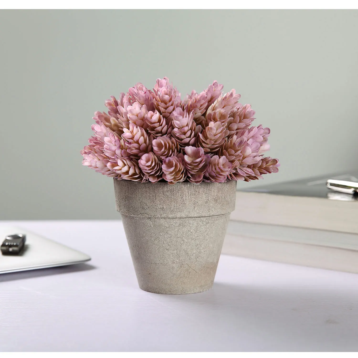 T4U искусственная пластиковая суккулентная плантатор горшечные растения мацета