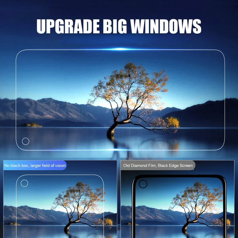 4 шт. закаленное стекло для huawei p30 lite p20 pro mate 20 Защитное стекло для экрана Honor 20i 20 10i 8S 8X9 10 Lite стекло