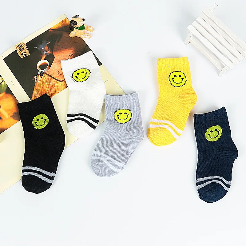 5 пар/1 партия Детские хлопковые носки | Мать и ребенок