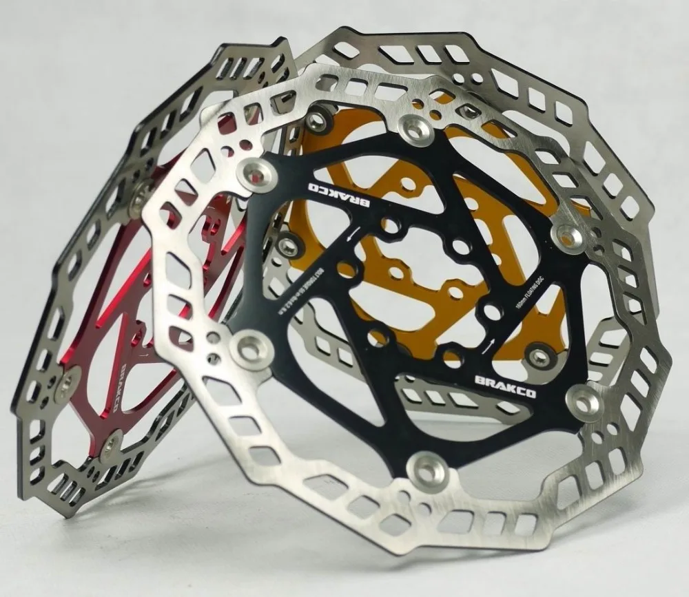 Один плавающий дисковый тормозной ротор 203 мм светильник вес 183 г Япония