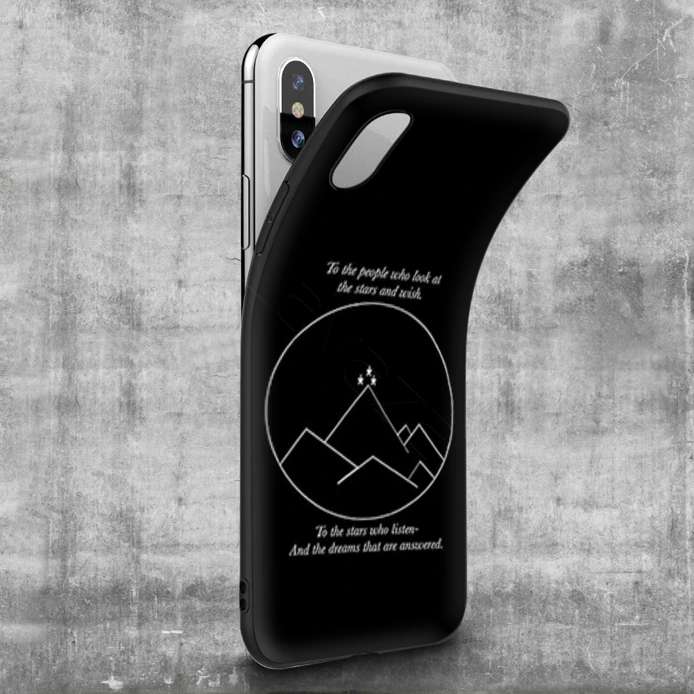 Lavaza суда тумана и Фурия Сара J Maas чехол для iPhone 12 11 Pro XS Max XR X 8 7 6 6S Plus 5 5s se|Бамперы| |