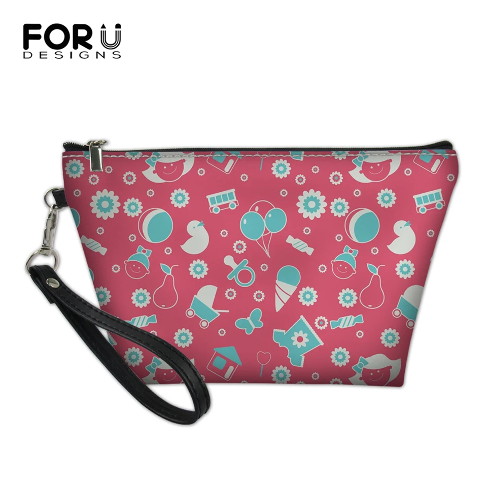 Женская косметичка с мультяшным рисунком Овцы FORUDESIGNS милый косметический Чехол