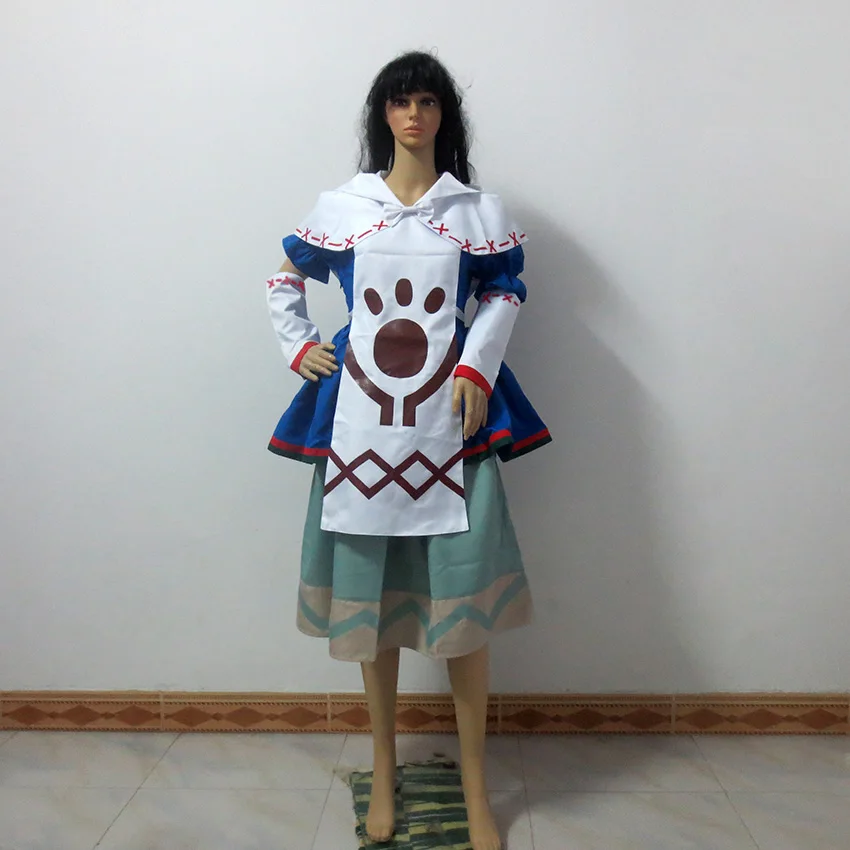Новое поступление косплей костюм монстра Хантера девочки-кошки изготовленный на