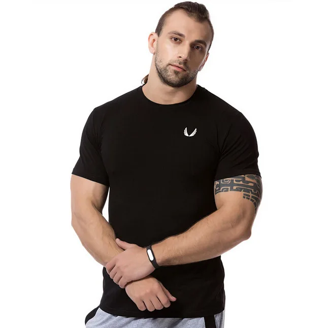 Летние мужские футболки для бега с принтом классная тренировочная футболка