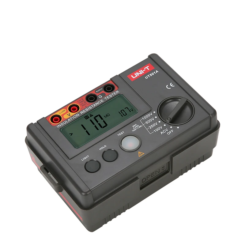 UNI T UT501A 100V ~ 1000V Измеритель сопротивления заземления изоляции меггер Авто