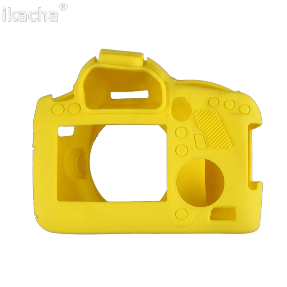 Мягкая силиконовая резина Камера тела защитный чехол кожи для Canon 6D для Canon 5D4 для Canon 80D Камера сумка
