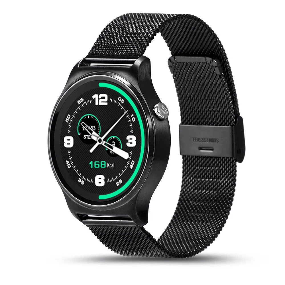 2018 gw02 Bluetooth Smart часы IPS круглый Экран жизни Водонепроницаемый спортивные SmartWatch