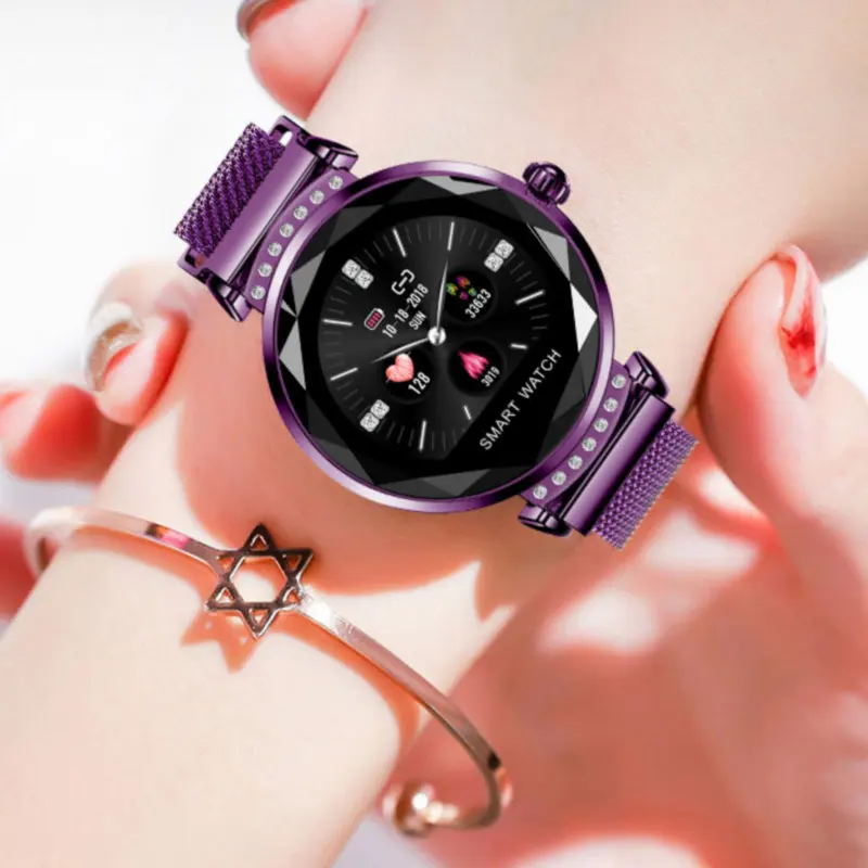 H2 Smart Watch Women Men Fitness Tracker Bracelet Waterproof Heart Rate Monitoring Sport Bluetooth For Android IOS | Электроника