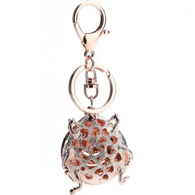 Лидер продаж кольцо для ключей в виде насекомых божья коровка инвербрат детский