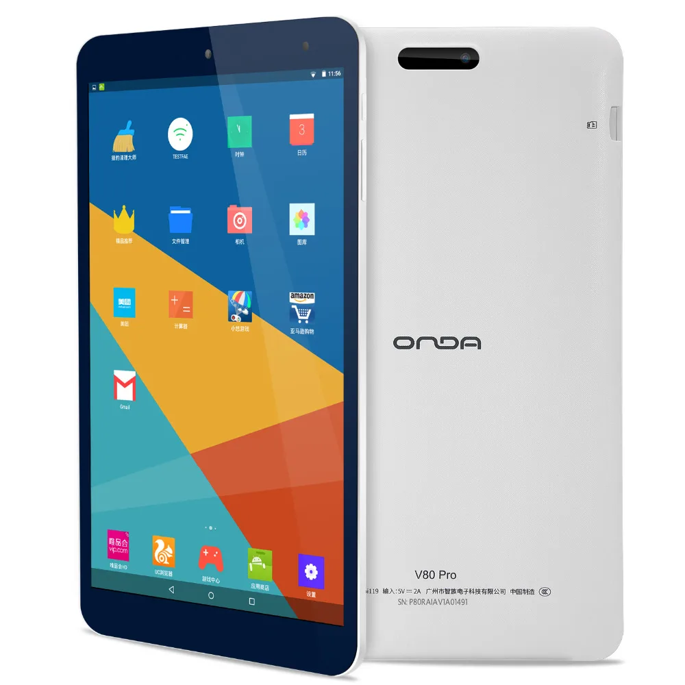 Onda V80 Pro 8 дюймовых планшетных ПК MTK8163A Quad-Core 2 Гб оперативной памяти 16 встроенной