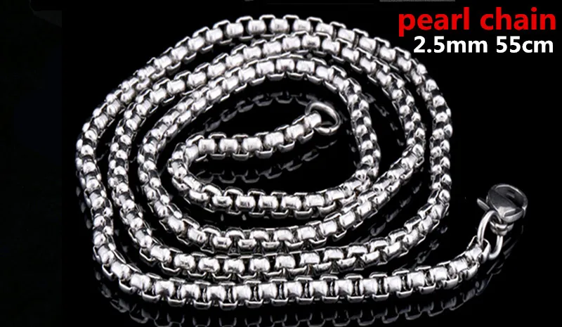 pearl chain KLDY Viking подвеска в форме стрелы и ожерелье ретро Металл Серебро длинная стрела Подвеска Цепь Байкер Панк ювелирные изделия для мужчин Подарки для мальчиков - Окраска металла: pearl chain