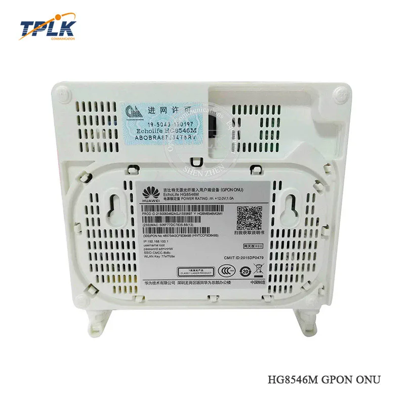 Беспроводной сетевой терминал Hua wei Echolife HG8546M GPON ONU ONT 3FE + 1GE TEL USB WIFI | Мобильные