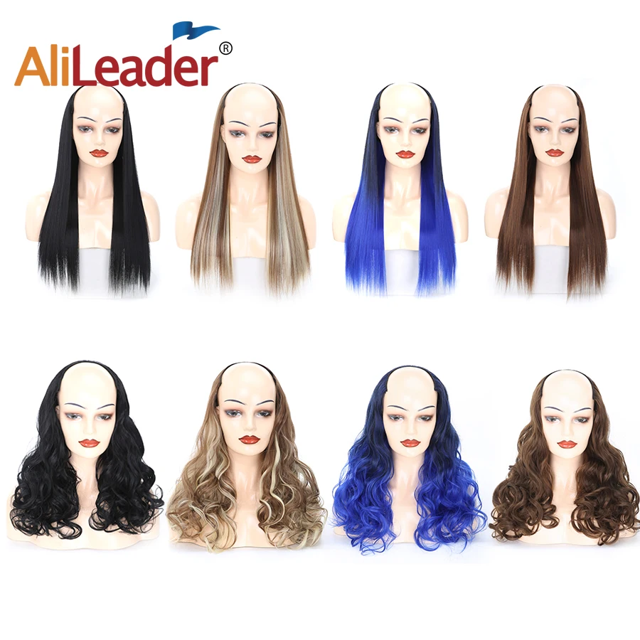 Парики AliLeader для женщин черные коричневые синие блонд длинные волнистые