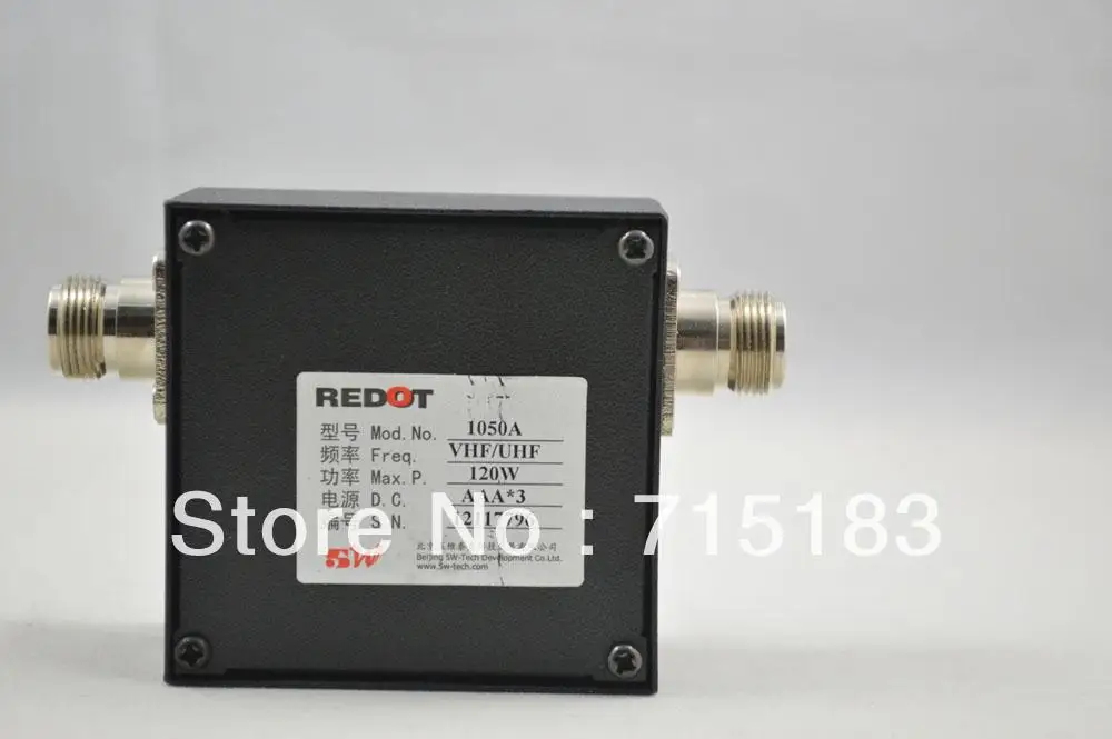 REDOT 1050A 120 Вт VHF UHF Цифровой SWR/измеритель мощности N-Female разъем | Мобильные телефоны