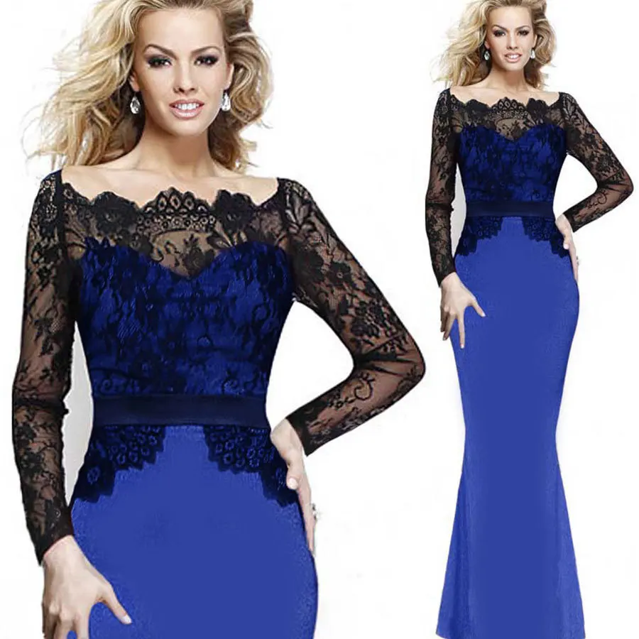 2017 Для женщин Длинные вечерние платье летние элегантные свадебные халат Винтаж