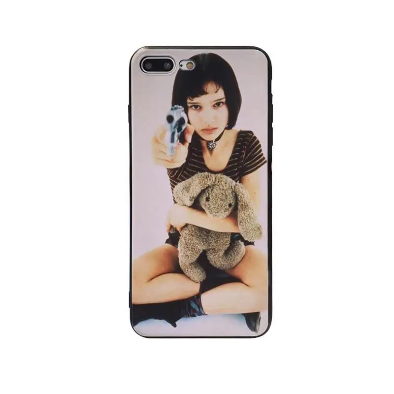 Чехол для телефона Babaite Leon Matilda Natalie Portman черный мягкий чехол iPhone 6S 6plus 7 7plus 8 8Plus X Xs MAX