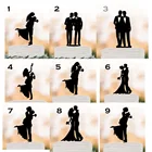 Свадебный Топпер для невесты и жениха, силуэт, пьяная невеста, топпер для торта для мужчин и женщин, Забавный Топпер для торта, товары для декора