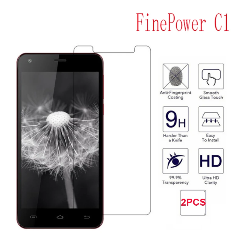 Новая ультратонкая Защитная пленка для FinePower C1 из закаленного стекла 2