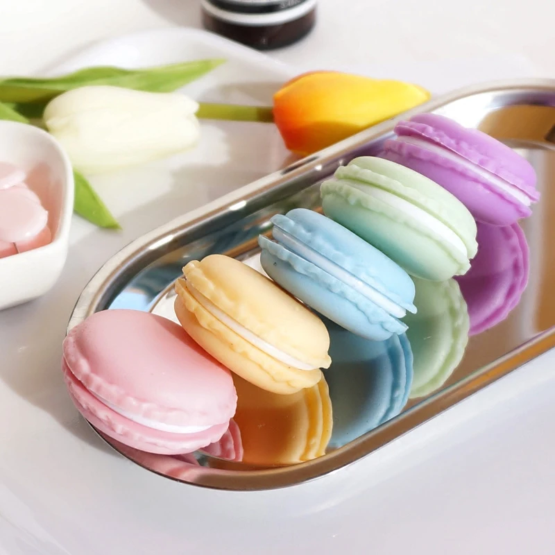 6 шт. мини органайзер Macarons держатель для хранения сумка наушников коробка