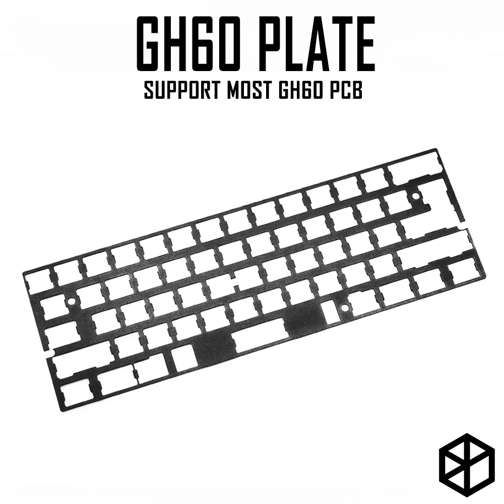 60% анодированная алюминиевая механическая клавиатура поддержка Gh60 xd60 xd64 poker 1 2 3