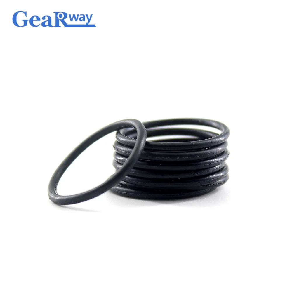 Gearway 1 9 мм толщина уплотнительное кольцо черное Нитриловое резиновое 16/17/18/19/29/30 OD